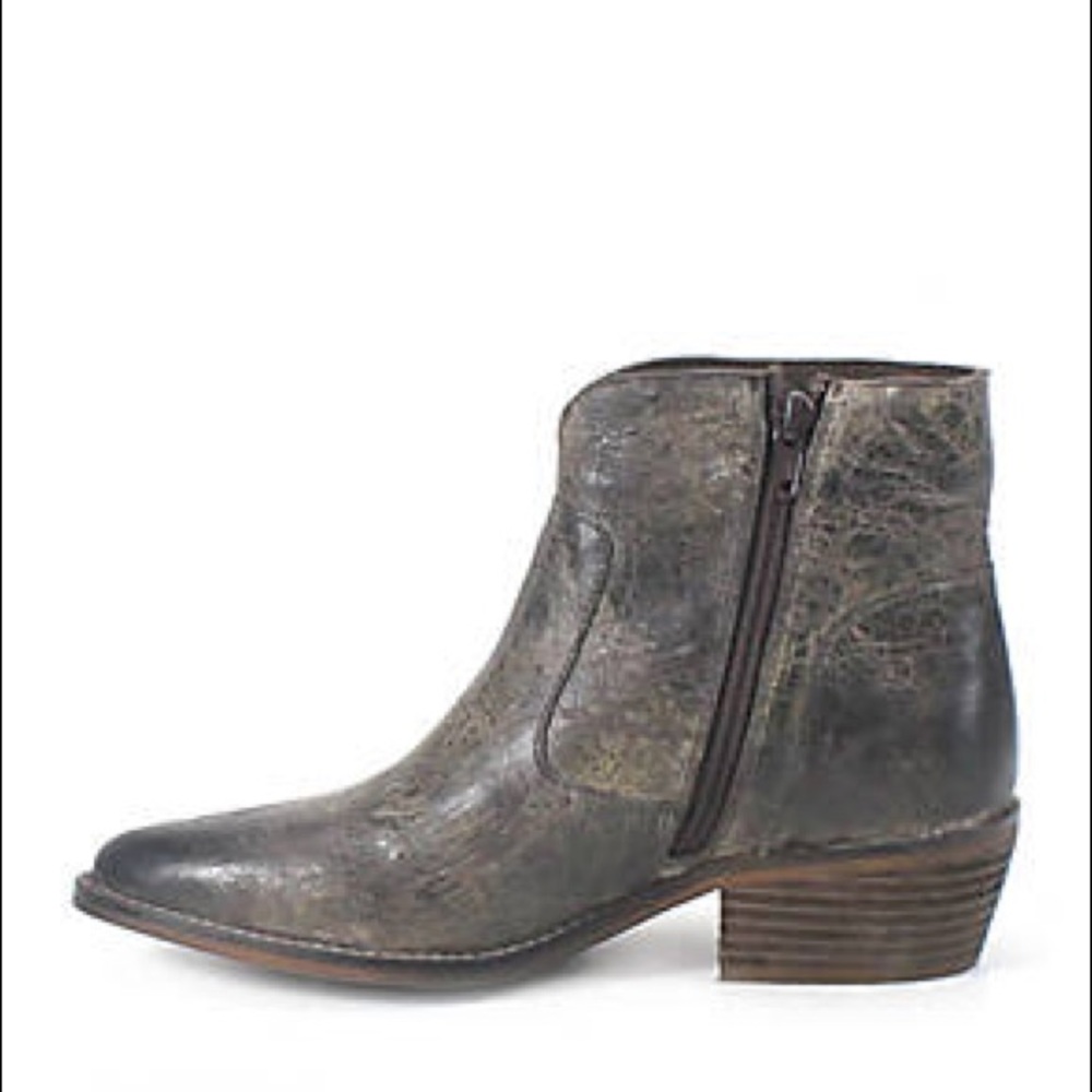 Diba True Gray leather booties NIB - Picture 5 of 8